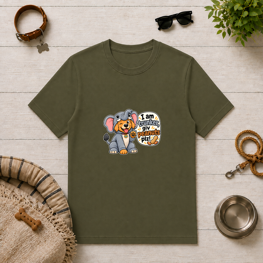 I Am Trunker, Giv Peanuts Plz! - Unisex T-Shirt