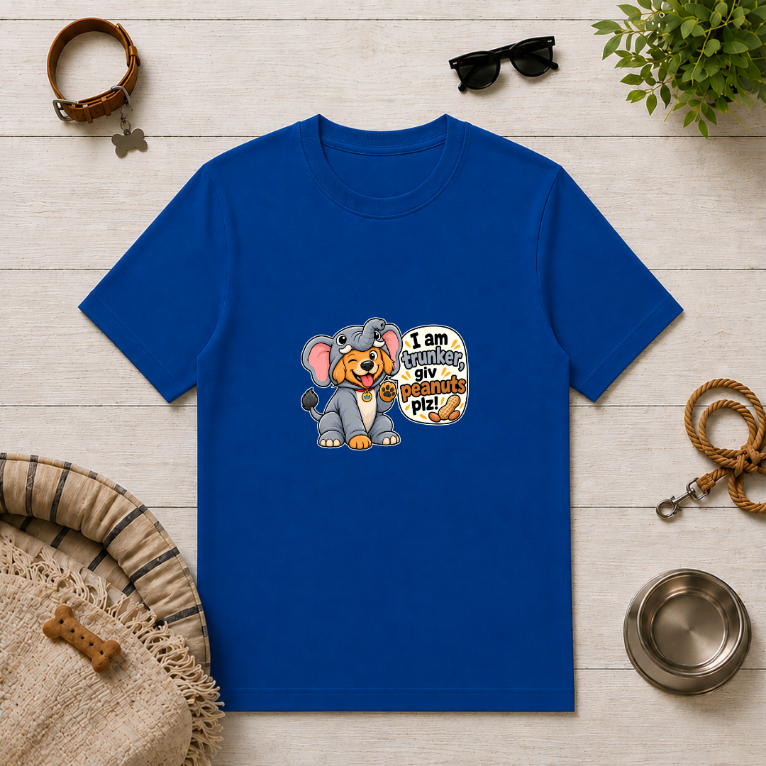 I Am Trunker, Giv Peanuts Plz! - Unisex T-Shirt
