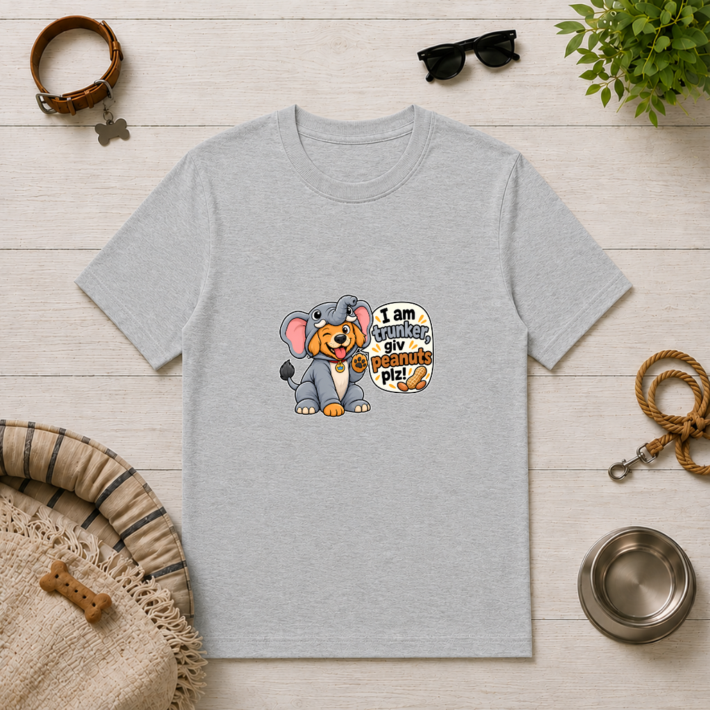 I Am Trunker, Giv Peanuts Plz! - Unisex T-Shirt