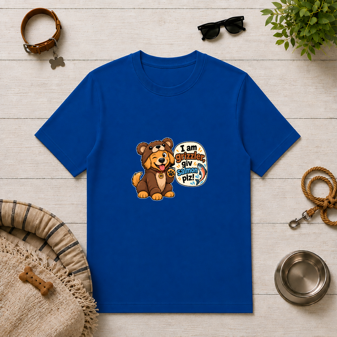 I Am Grizzler, Giv Salmon Plz! - Unisex T-Shirt