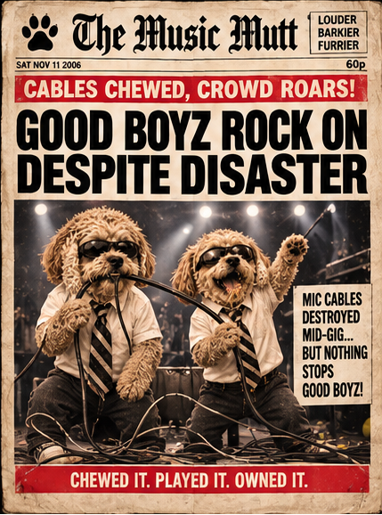 Good Boyz – Paws on Tour, Trouble on Stage
