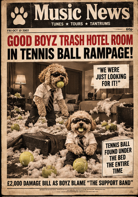 Good Boyz – Departures, Delays & Destroyed Hotel Rooms