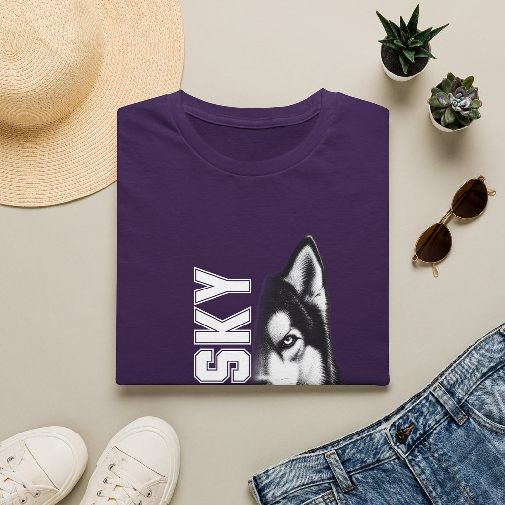 Siberian Husky On Duty - Supersoft Unisex T-shirt