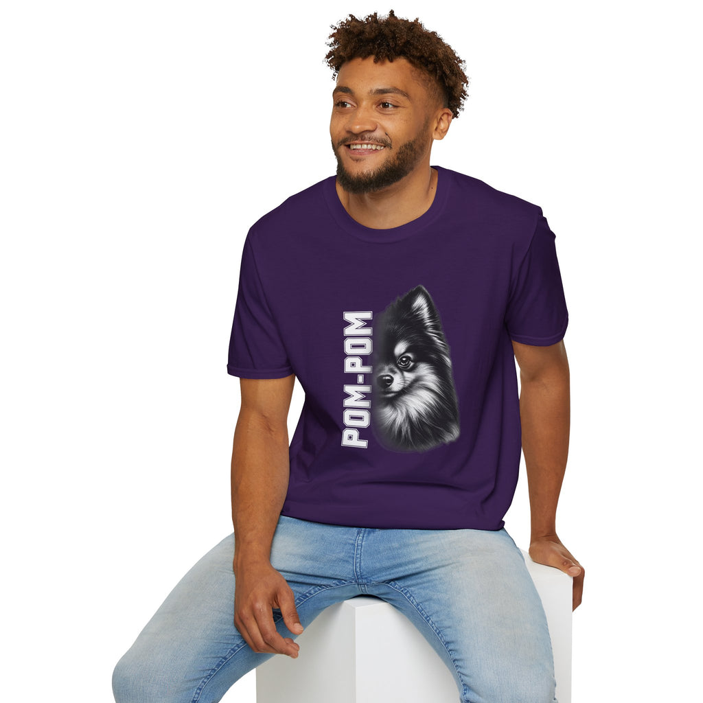 Pomeranian On Duty - Supersoft Unisex T-shirt