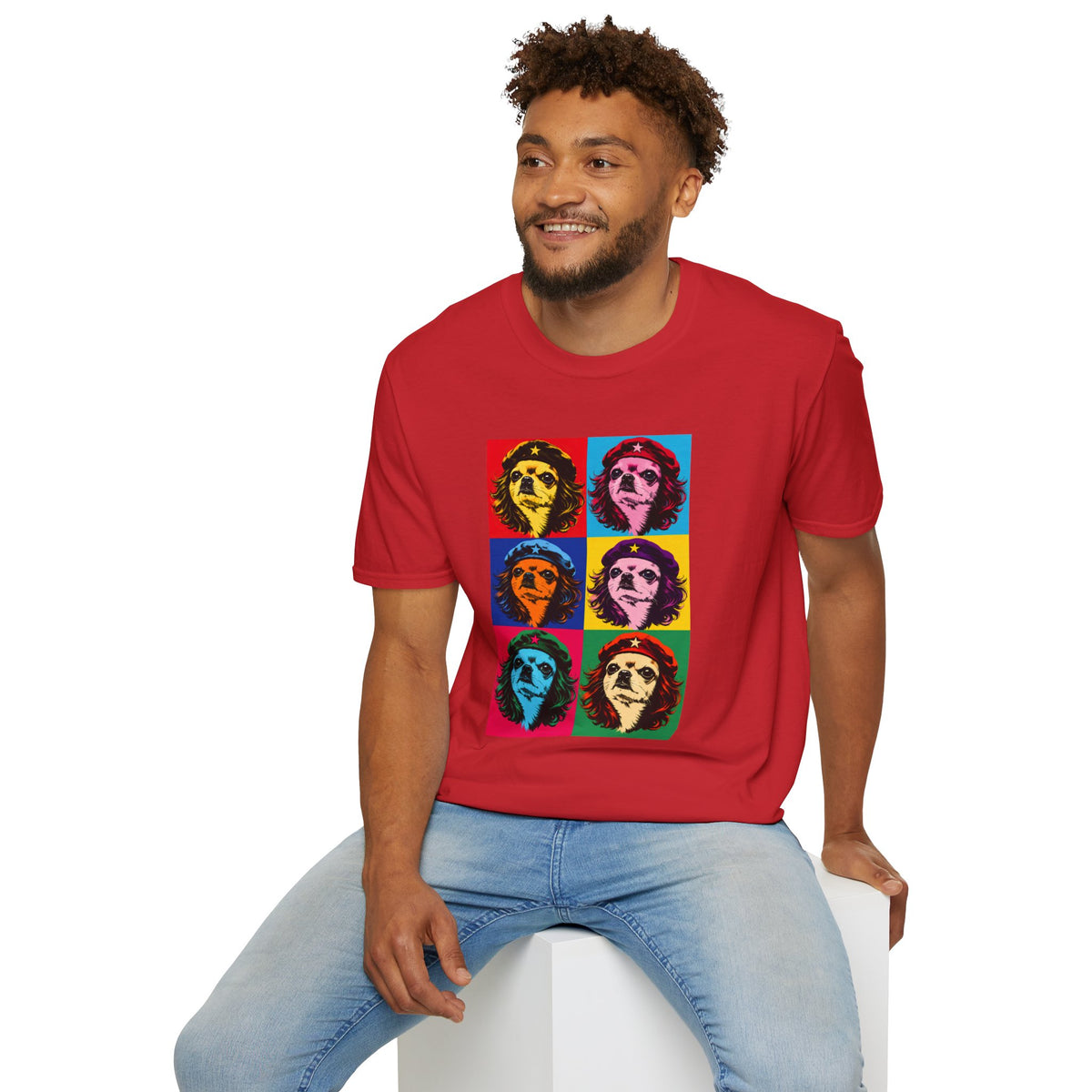 Chih Guevara – The Pop Art Paw-volution! - Supersoft Unisex T-shirt