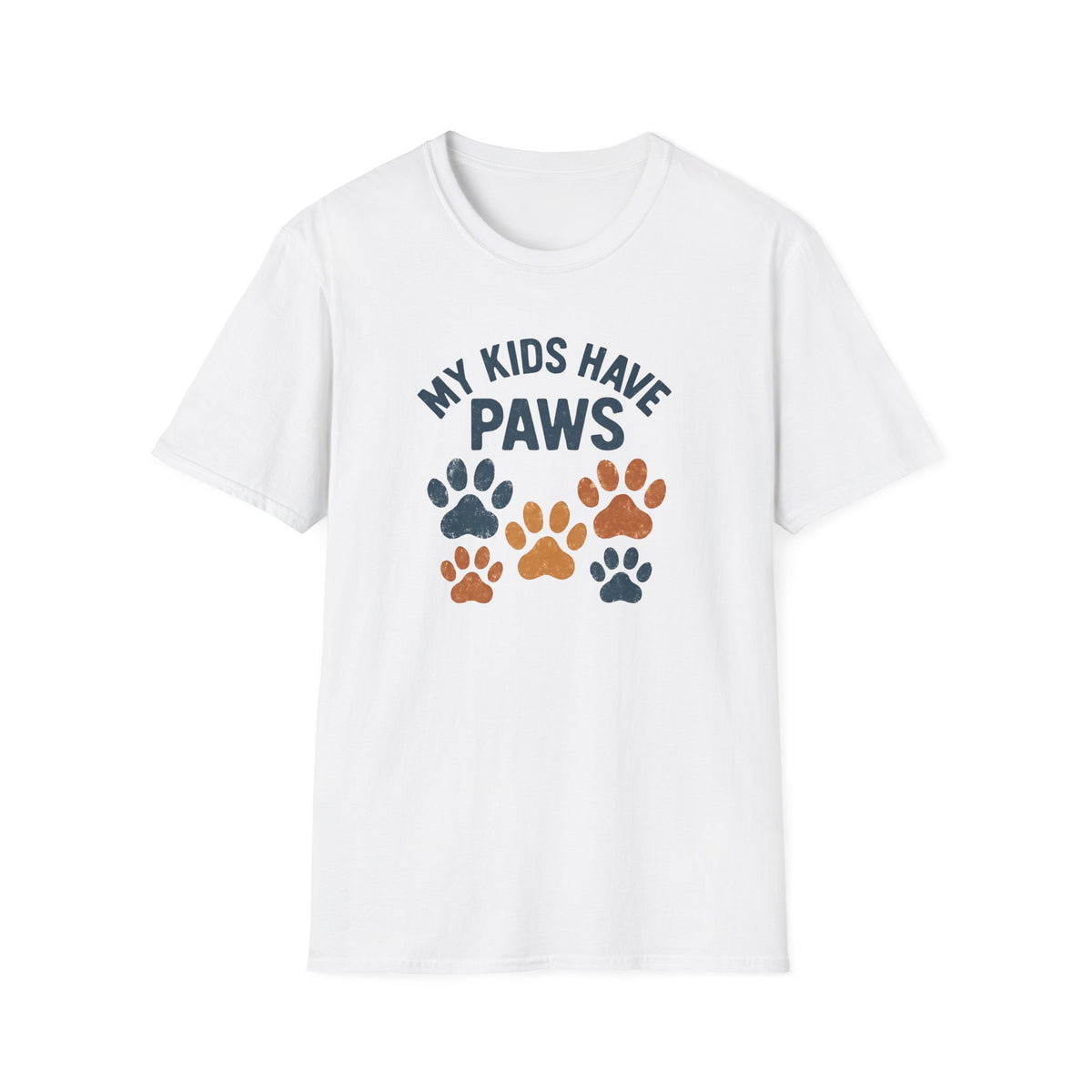 My Kids Have Paws –  Supersoft Unisex T-Shirt