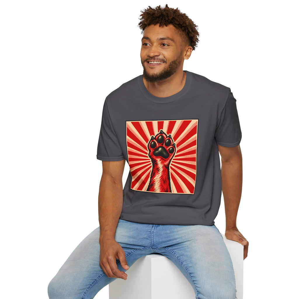Power to the Paws! – The Canine Revolution - Supersoft Unisex T-shirt