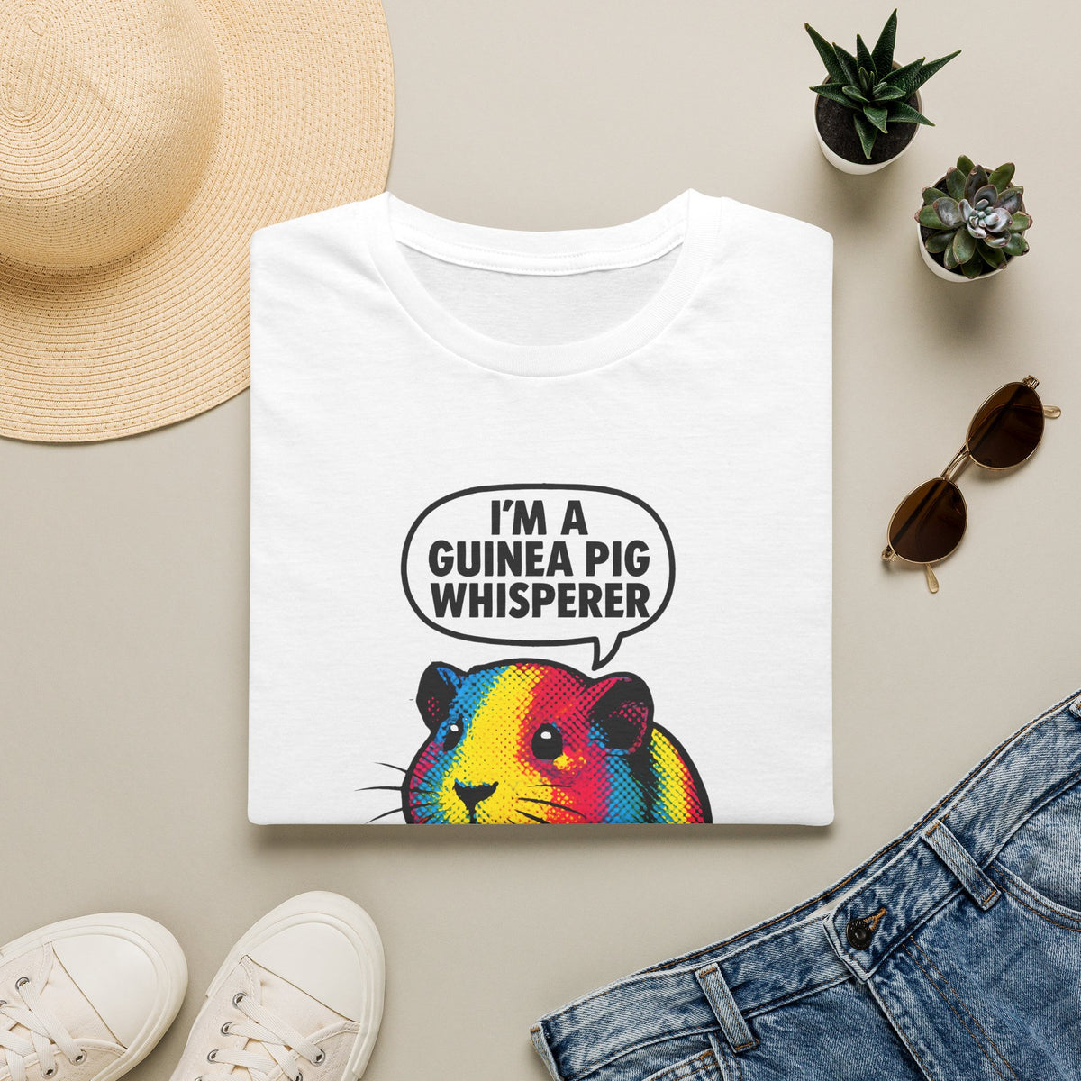 Guinea Pig Whisperer –  Supersoft Unisex T-Shirt