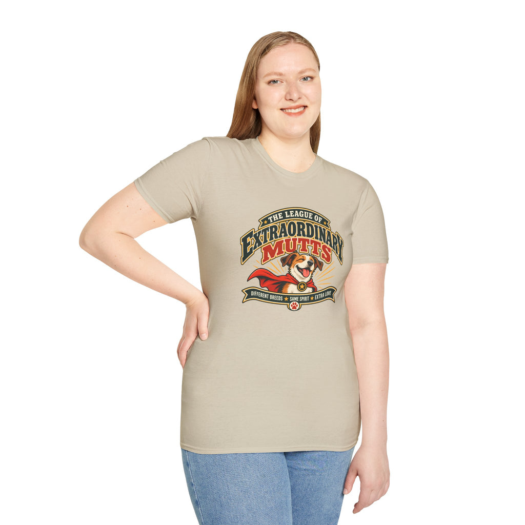 The League of Extraordinary Mutts - Supersoft Unisex T-shirt