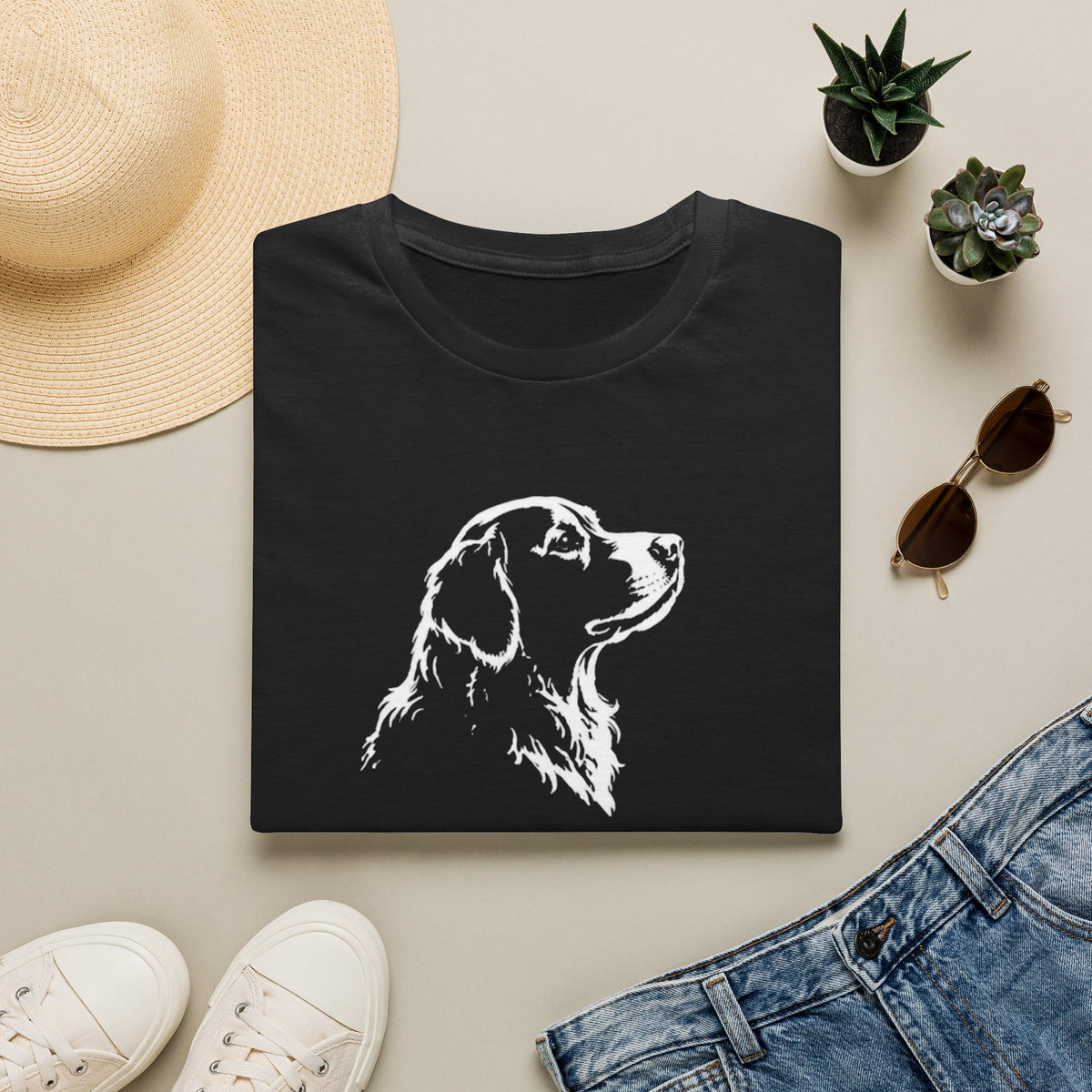Simply Dogs - Golden Retriever - Unisex T-Shirt