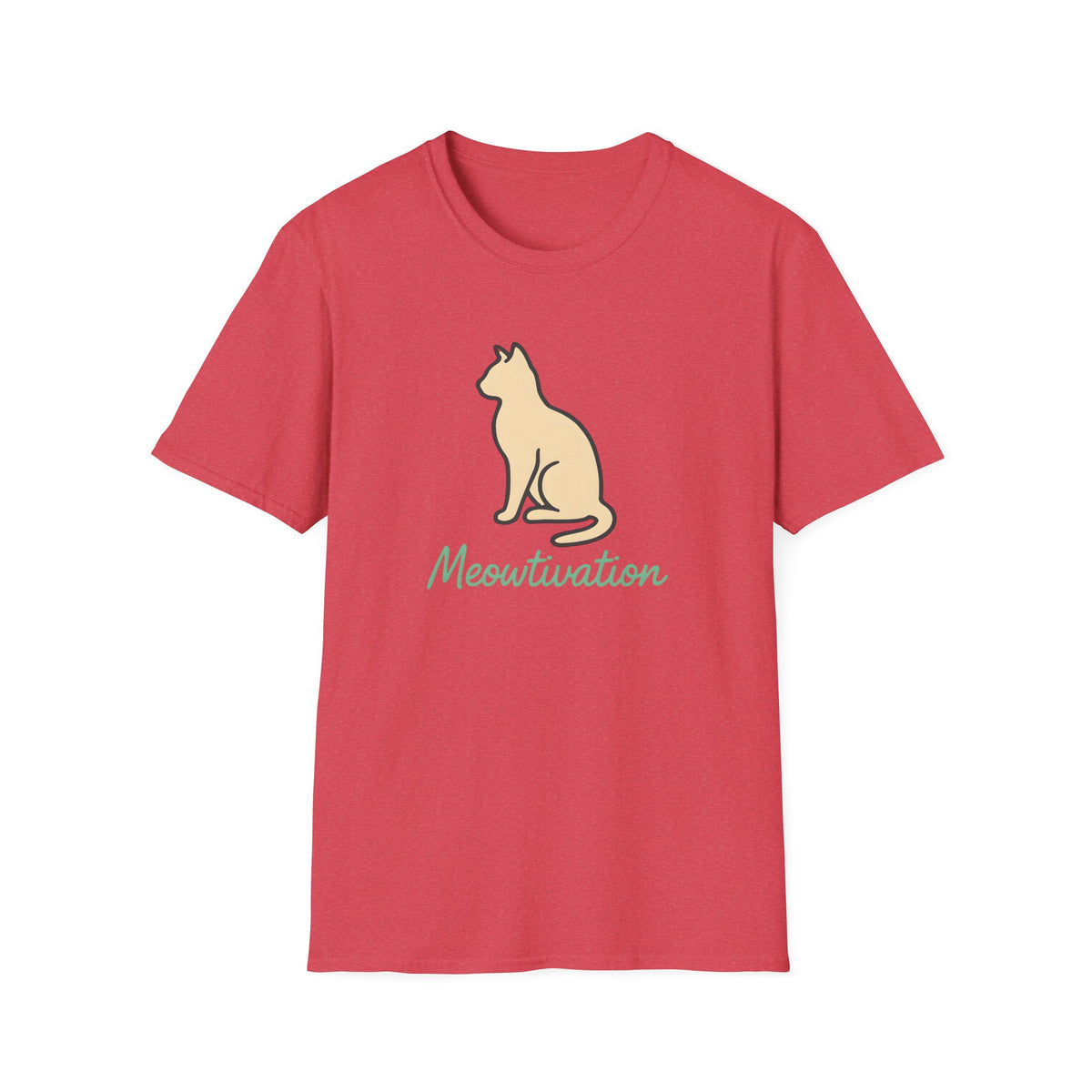 Meow-tivation Cat –  Supersoft Unisex T-Shirt