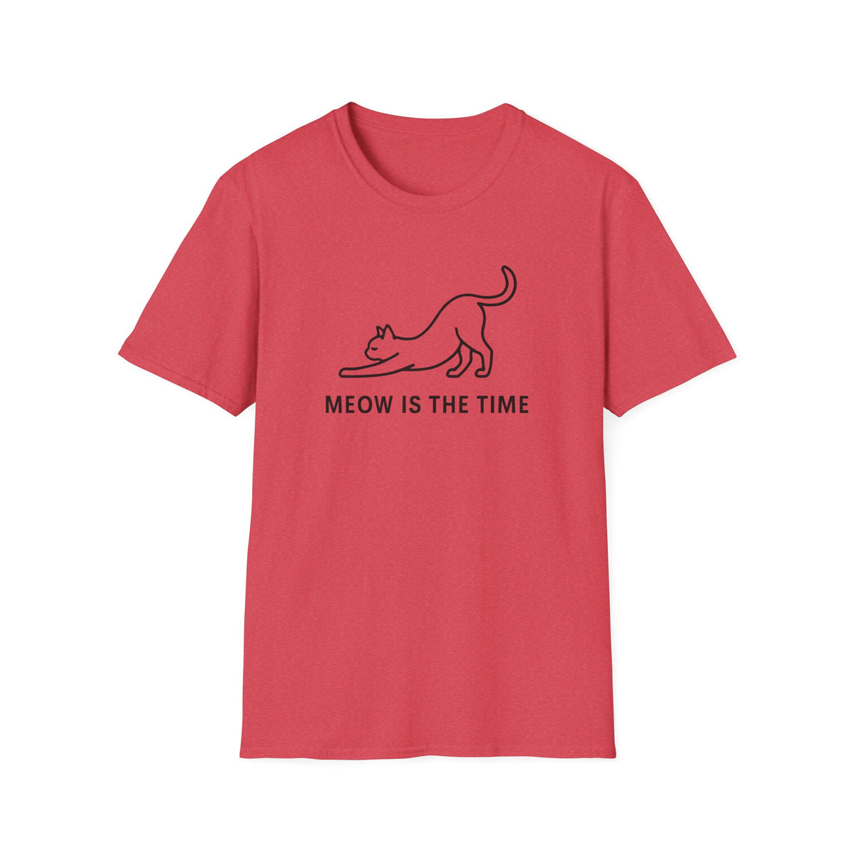 Meow Is The Time –  Supersoft Unisex T-Shirt