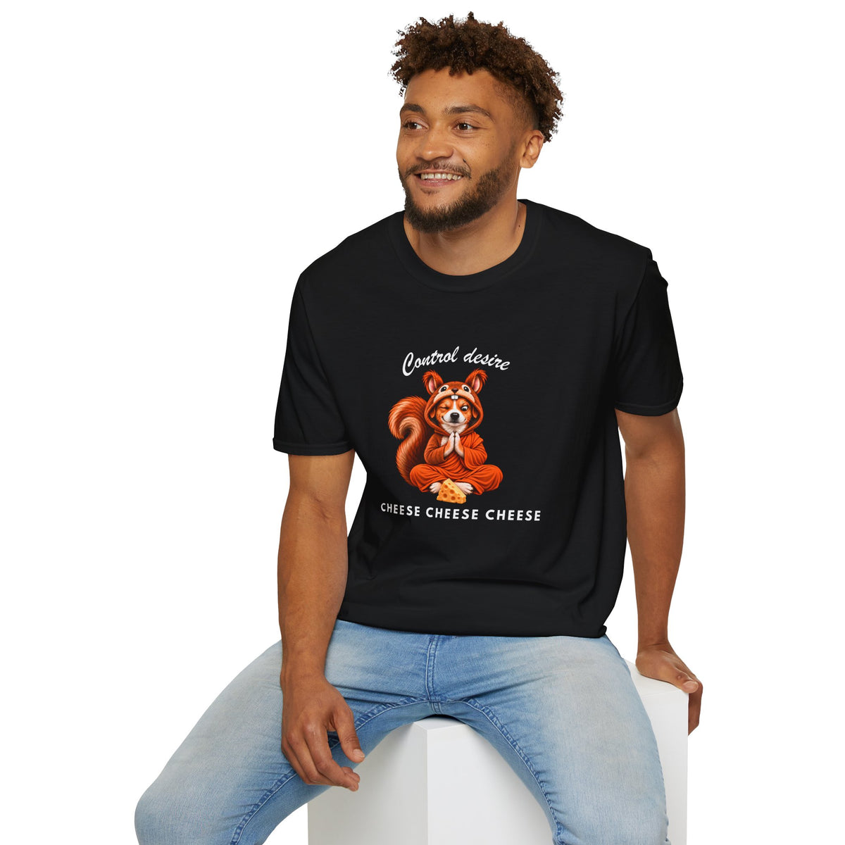 Good Boy's Guide to Enlightenment – Cheese Cheese Cheese –  Supersoft Unisex T-Shirt