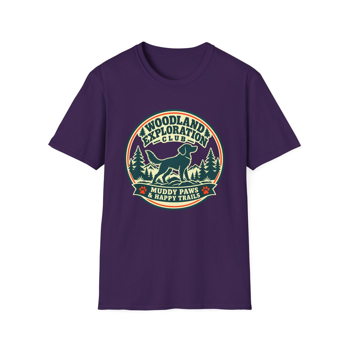 The Woodland Exploration Club - Supersoft Unisex T-shirt