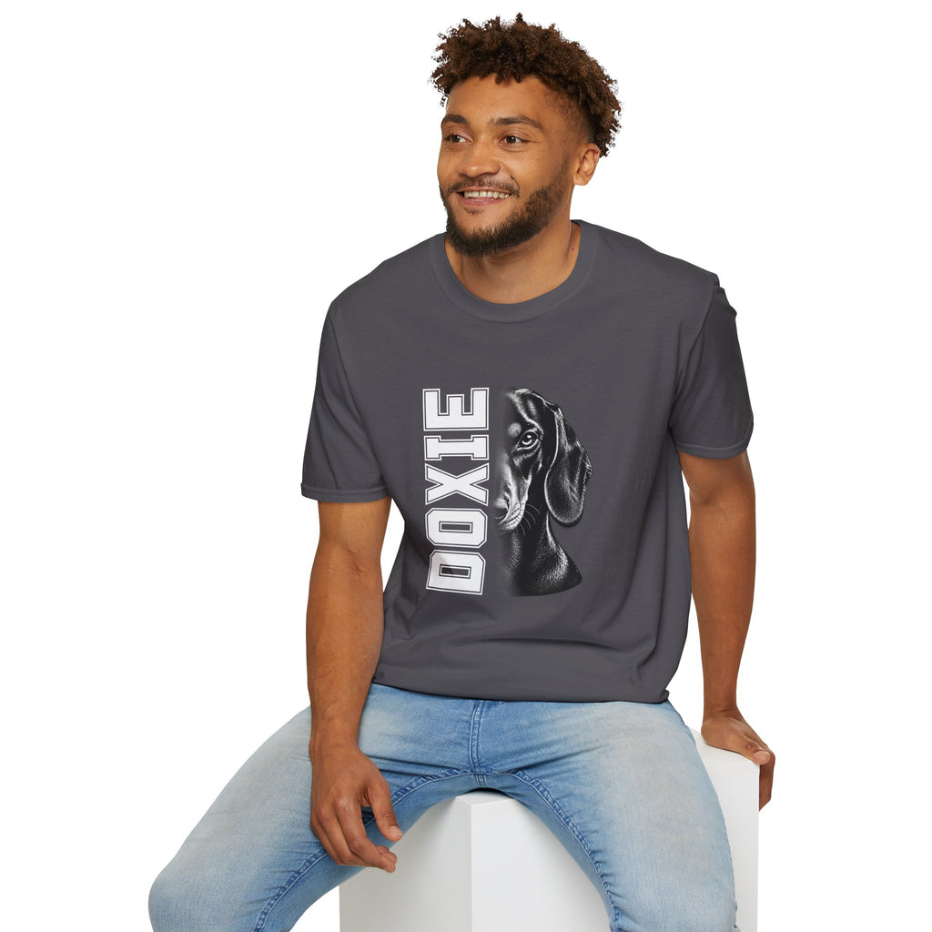 Dachshund On Duty - Supersoft Unisex T-shirt