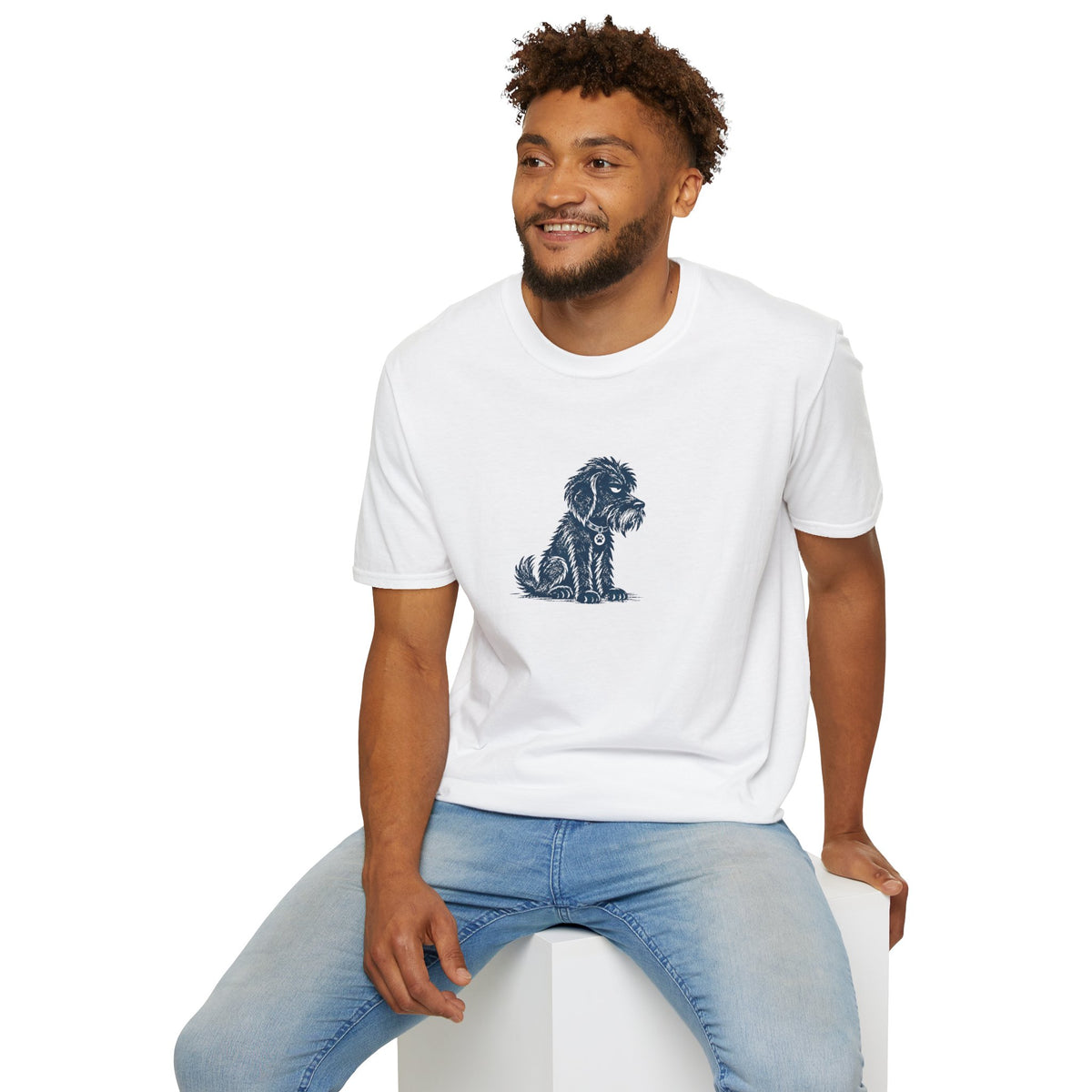 Grumpy Dog - Meet Grumpy Dog –  Supersoft Unisex T-Shirt