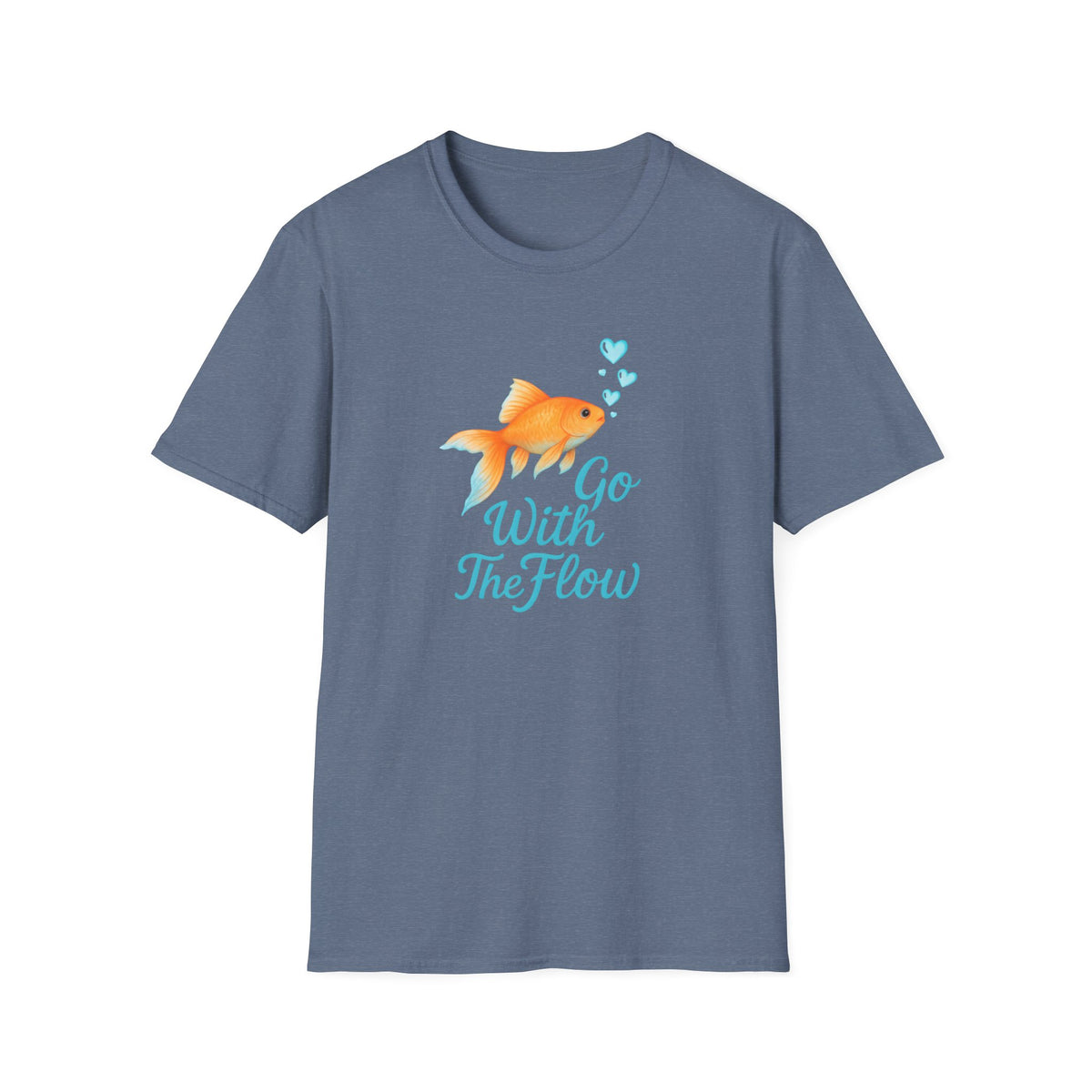 Go With The Flow –  Supersoft Unisex T-Shirt