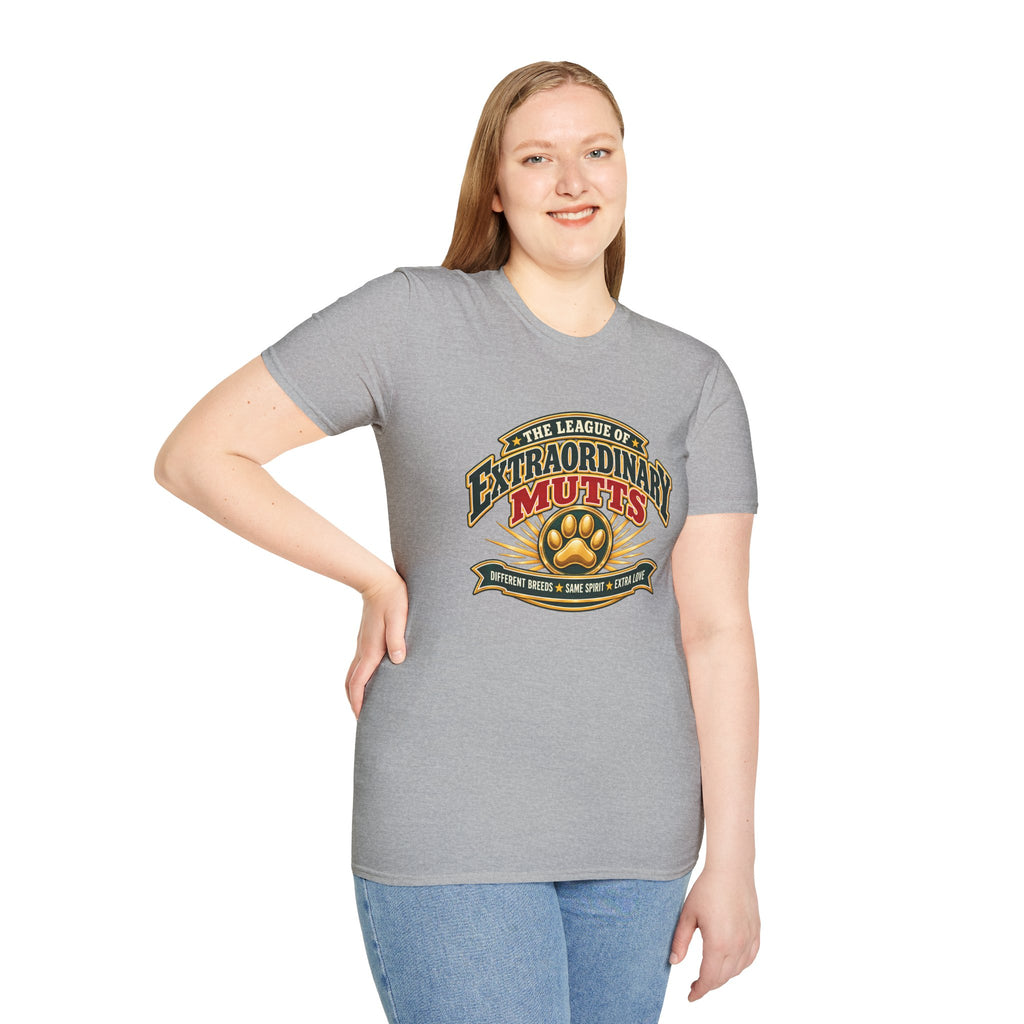 The League of Extraordinary Mutts - Supersoft Unisex T-shirt