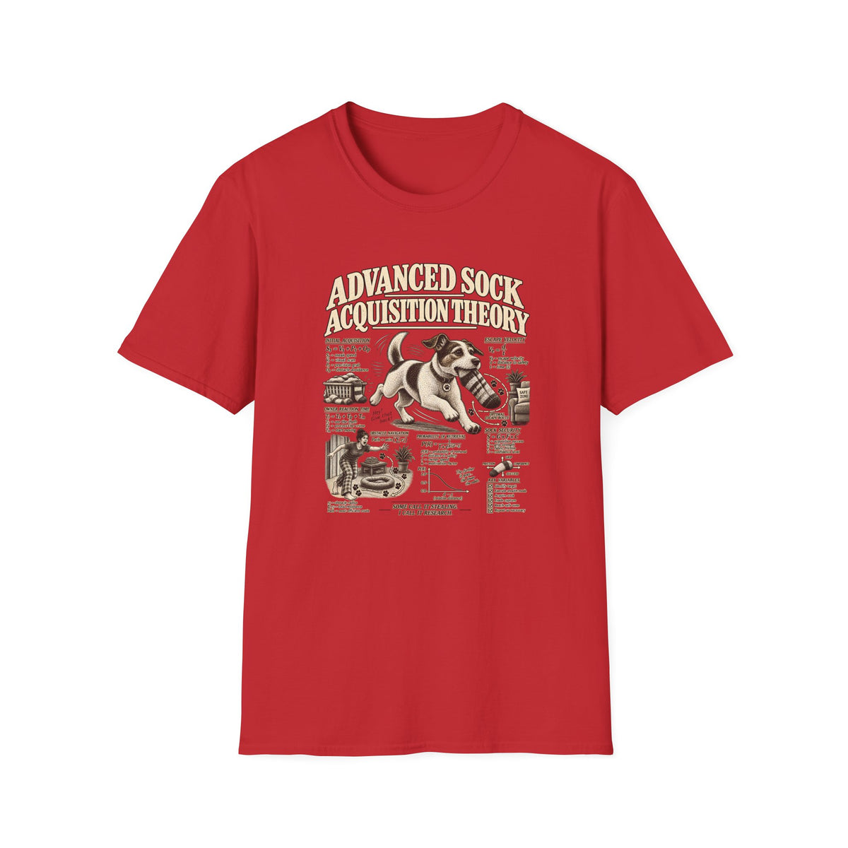Advanced Sock Acquisition Theory –  Supersoft Unisex T-Shirt