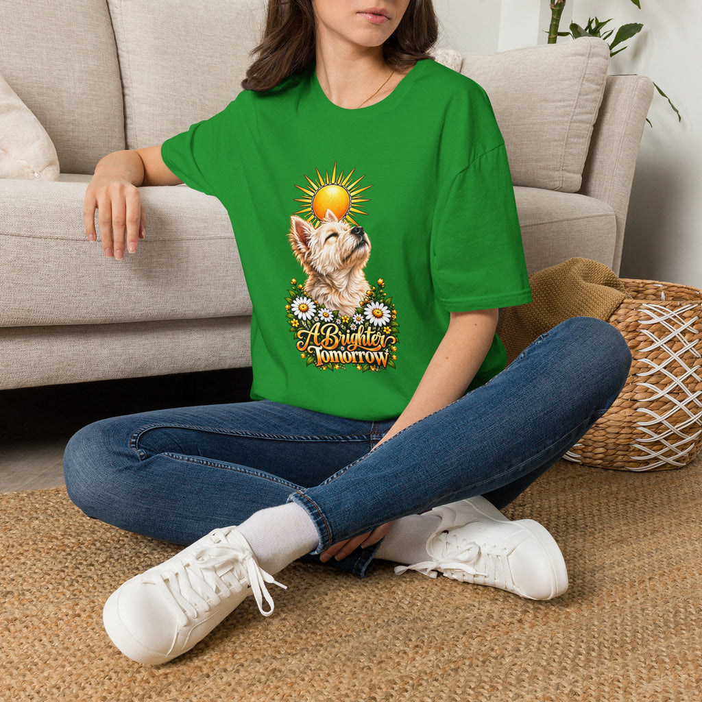 A Brighter Tomorrow - West Highland Terrier - Supersoft Unisex T-shirt