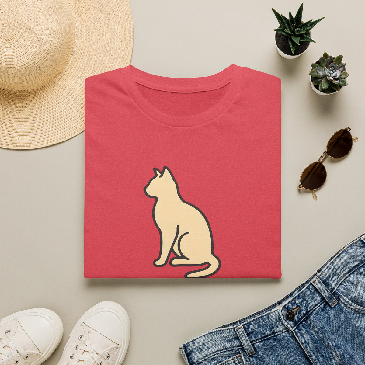Meow-tivation Cat –  Supersoft Unisex T-Shirt