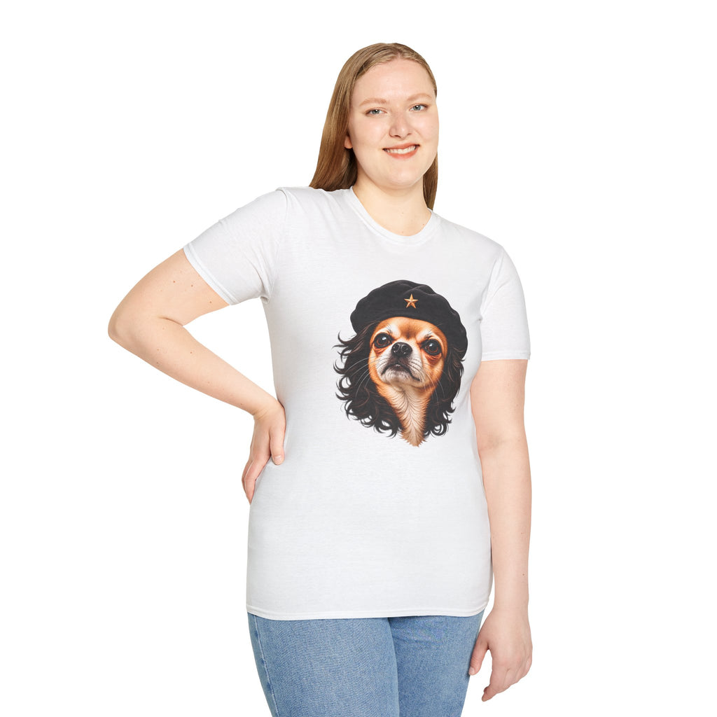 Chih Guevara – Small Dog, Big Revolution! - Supersoft Unisex T-shirt