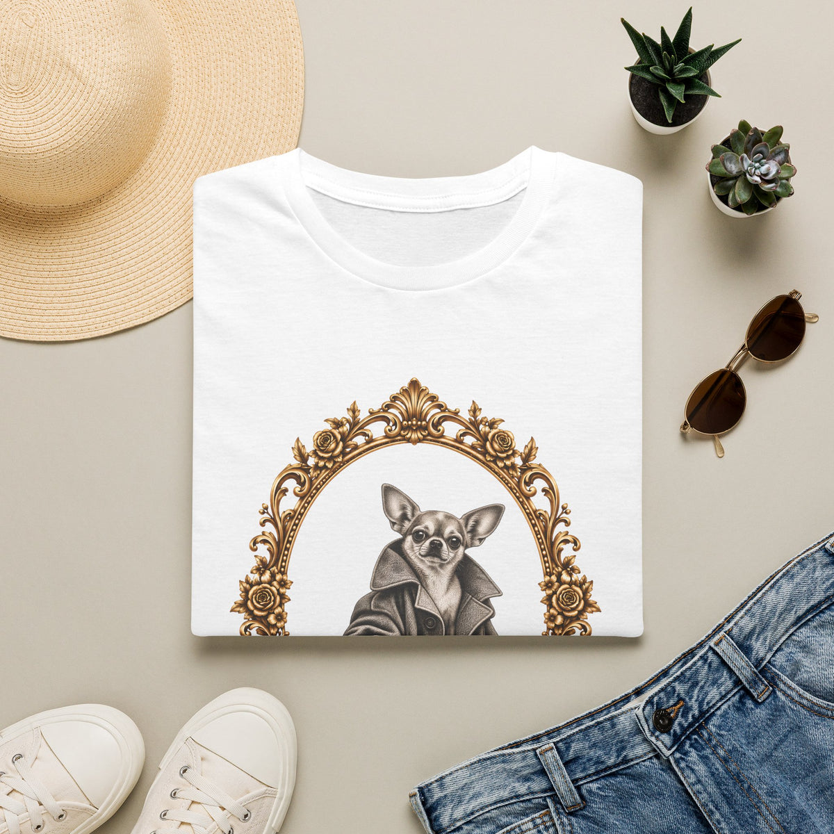 The Little Lord of Luxury – Chihuahua - Supersoft Unisex T-shirt