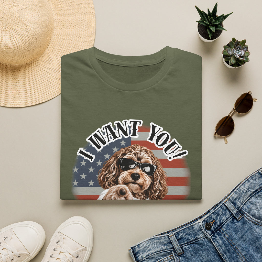 I WANT YOU!...To Drop The Sausage! – Cockapoo - Supersoft Unisex T-shirt