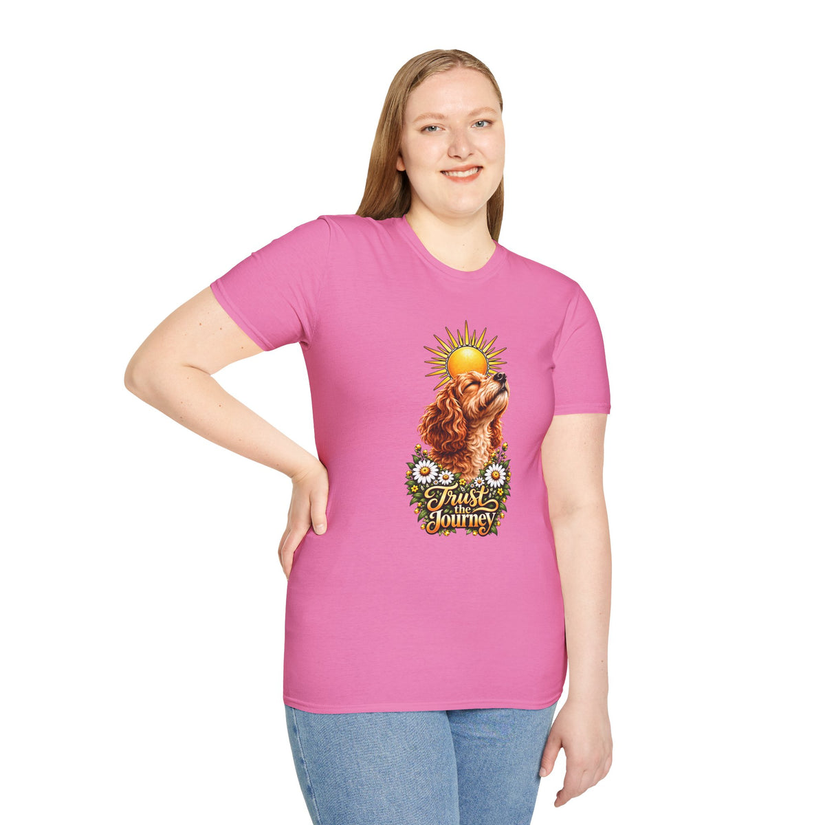 Trust the Journey - Cockapoo - Supersoft Unisex T-shirt