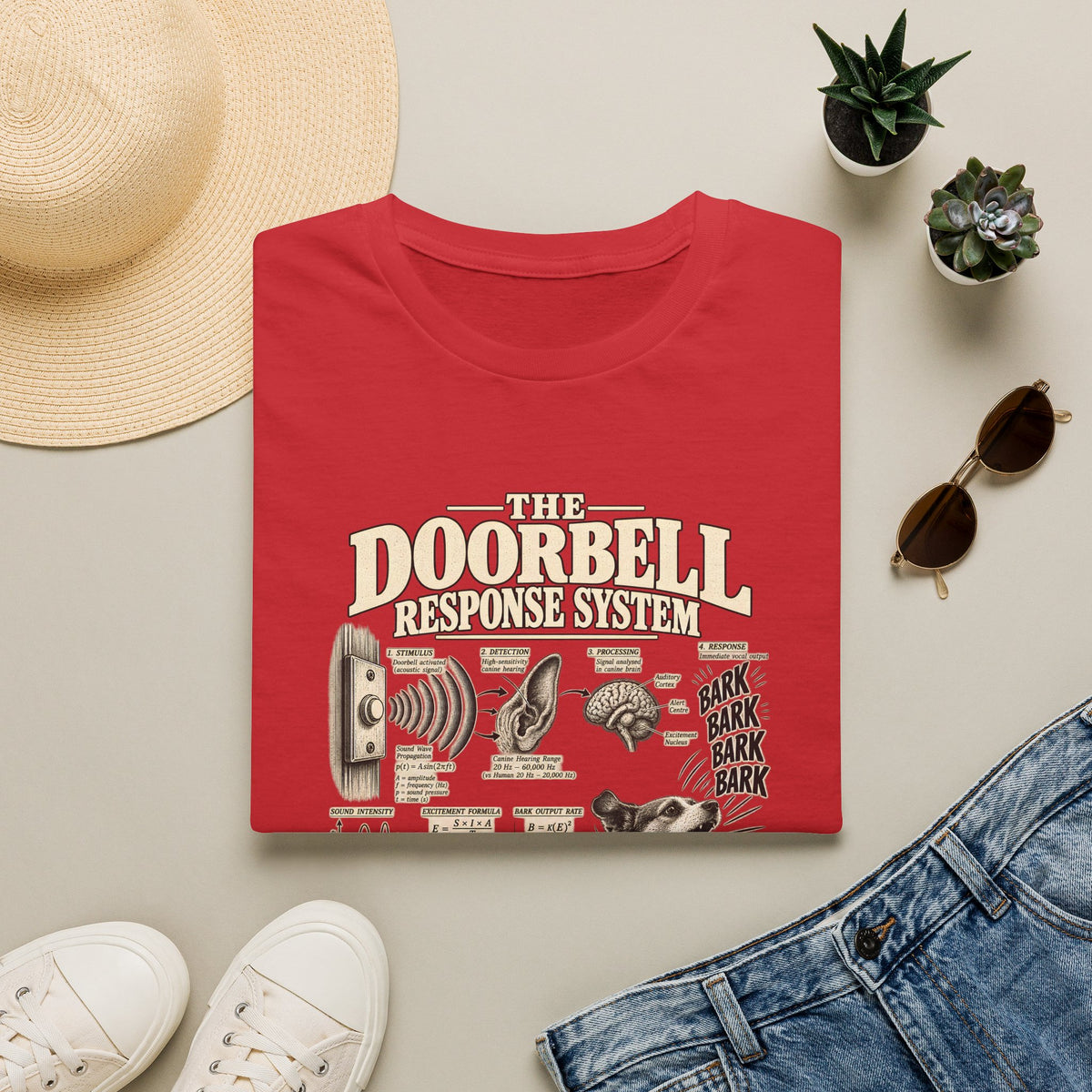 Doorbell Response System –  Supersoft Unisex T-Shirt
