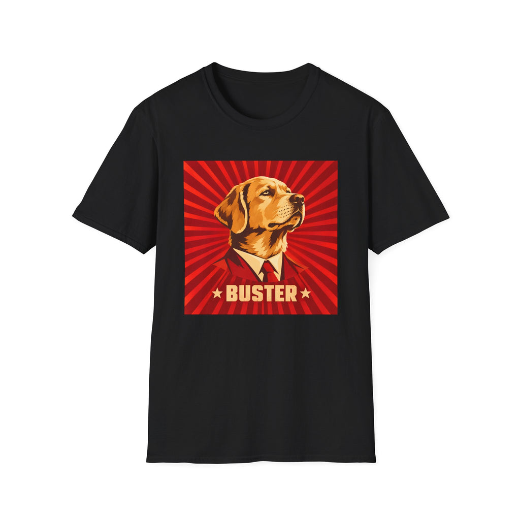 First Comrade Buster – Supreme Leader of the Biscuit Revolution - Supersoft Unisex T-shirt