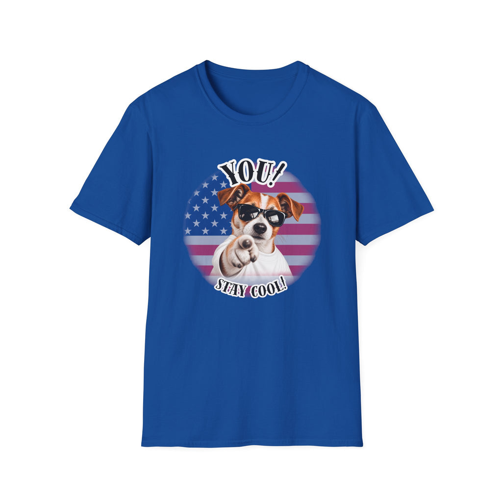 YOU!...Stay Cool! – Jack Russell - Supersoft Unisex T-shirt