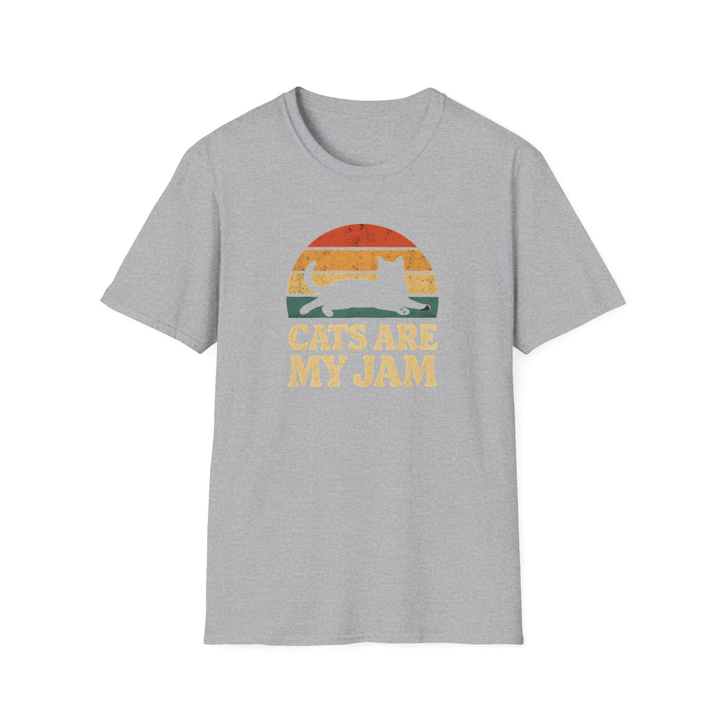 Cats Are My Jam –  Supersoft Unisex T-Shirt