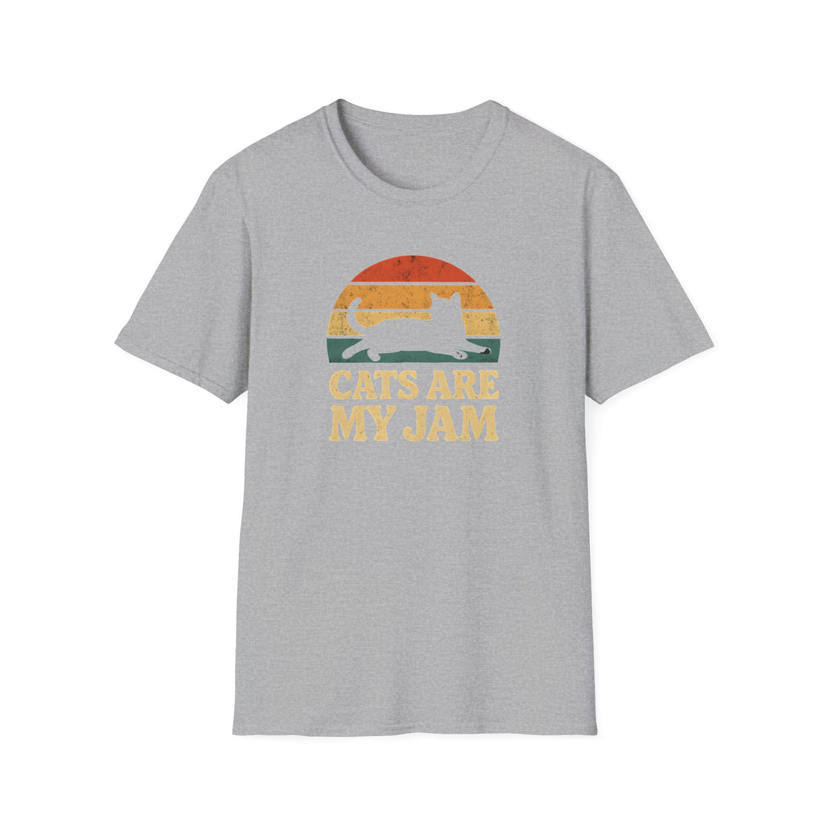 Cats Are My Jam –  Supersoft Unisex T-Shirt