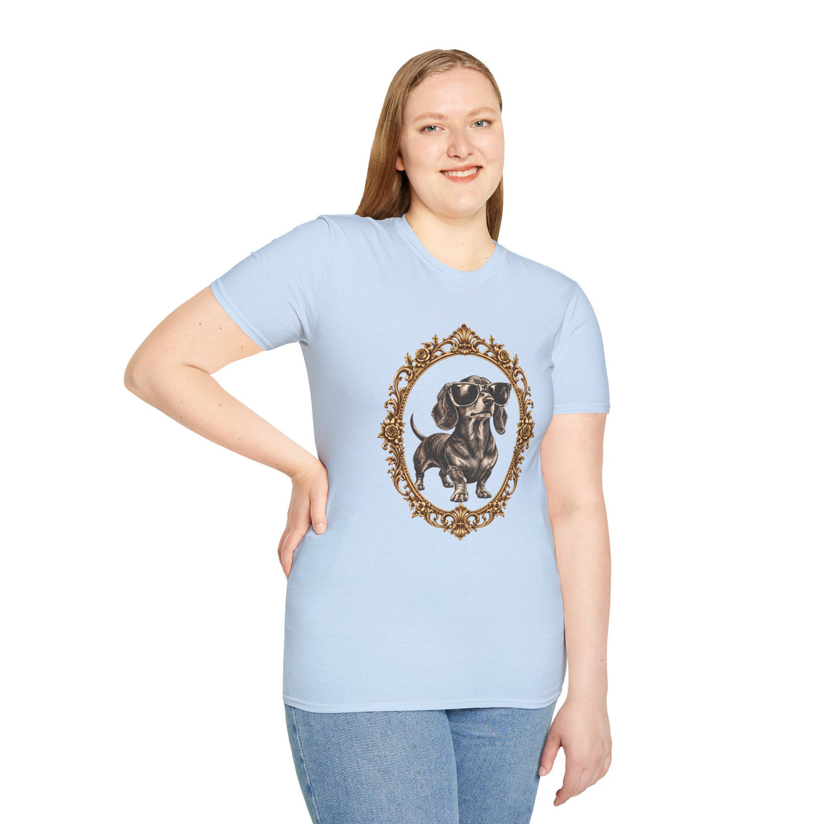 The Duke of Cool – Dachshund - Supersoft Unisex T-shirt