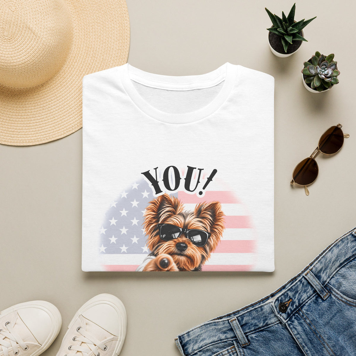 YOU!...Be More Dog! – Yorkshire Terrier - Supersoft Unisex T-shirt