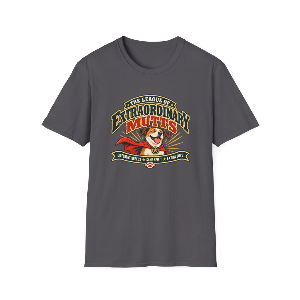The League of Extraordinary Mutts - Supersoft Unisex T-shirt