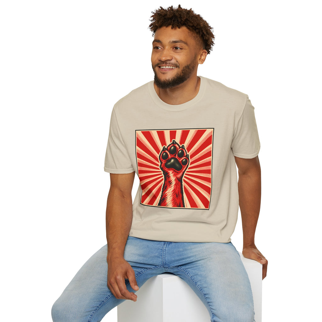 Power to the Paws! – The Canine Revolution - Supersoft Unisex T-shirt