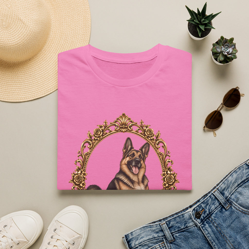 Lord Boxington of the Cardboard Castle – German Shepherd - Supersoft Unisex T-shirt