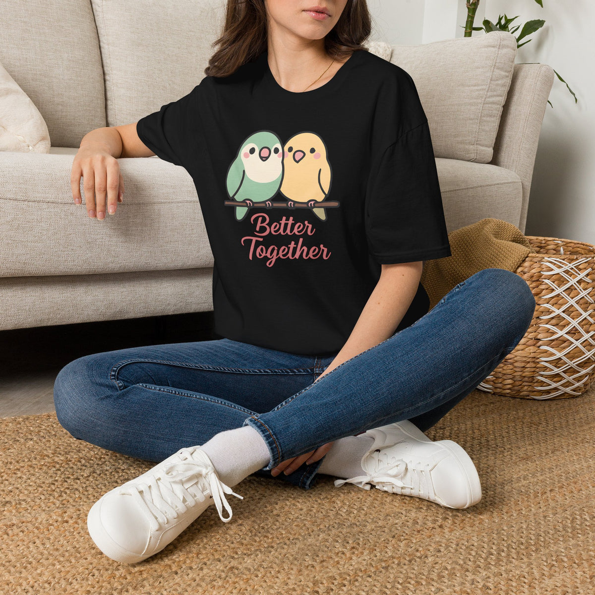 Better Together Birds –  Supersoft Unisex T-Shirt