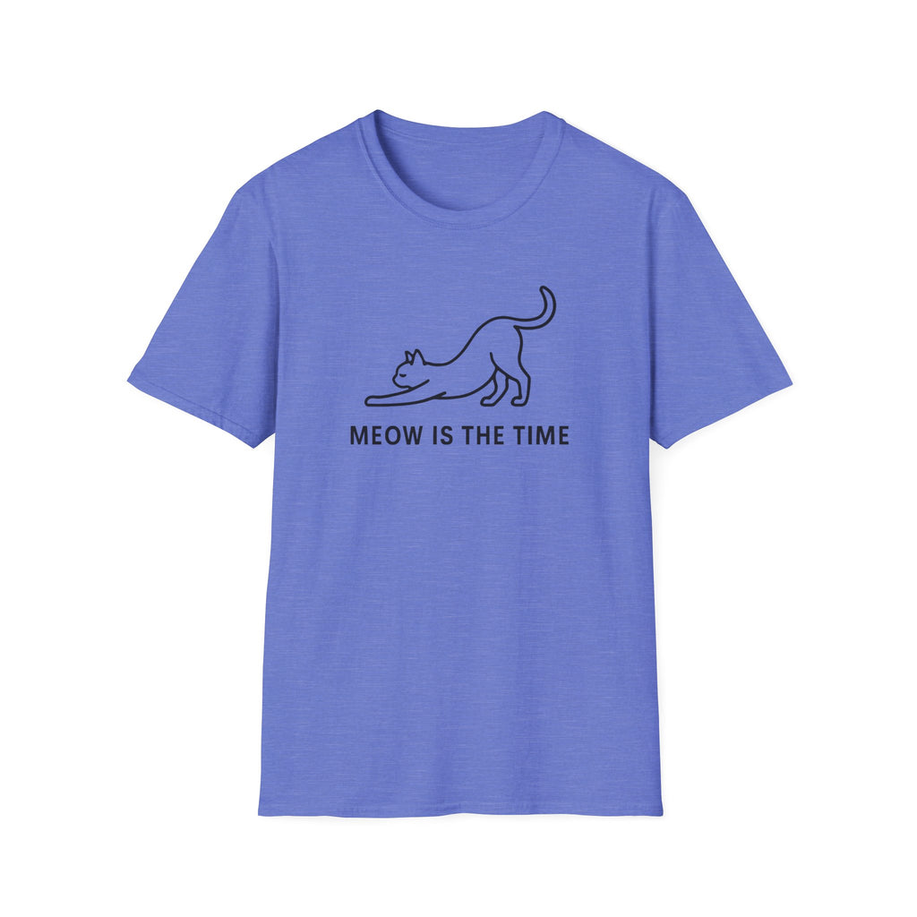 Meow Is The Time –  Supersoft Unisex T-Shirt