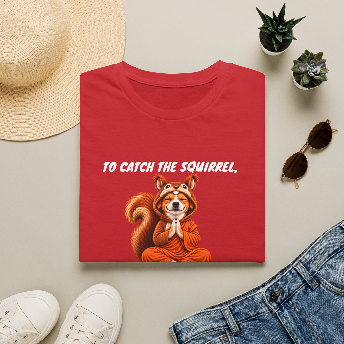 Good Boy's Guide to Enlightenment – To Catch the Squirrel –  Supersoft Unisex T-Shirt