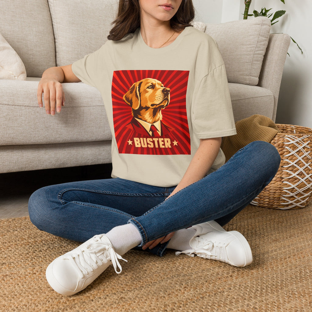 First Comrade Buster – Supreme Leader of the Biscuit Revolution - Supersoft Unisex T-shirt