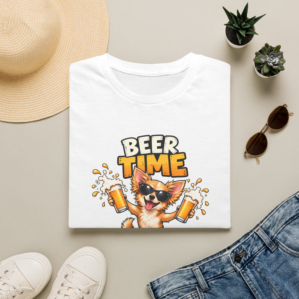 Beer Time, Madafakas! – Chihuahua - Supersoft Unisex T-shirt