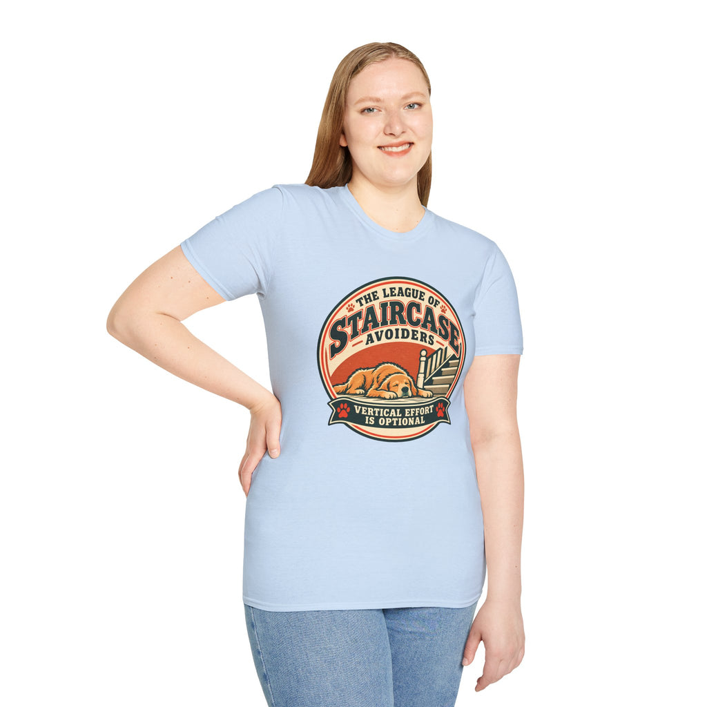 The League of Staircase Avoiders - Supersoft Unisex T-shirt