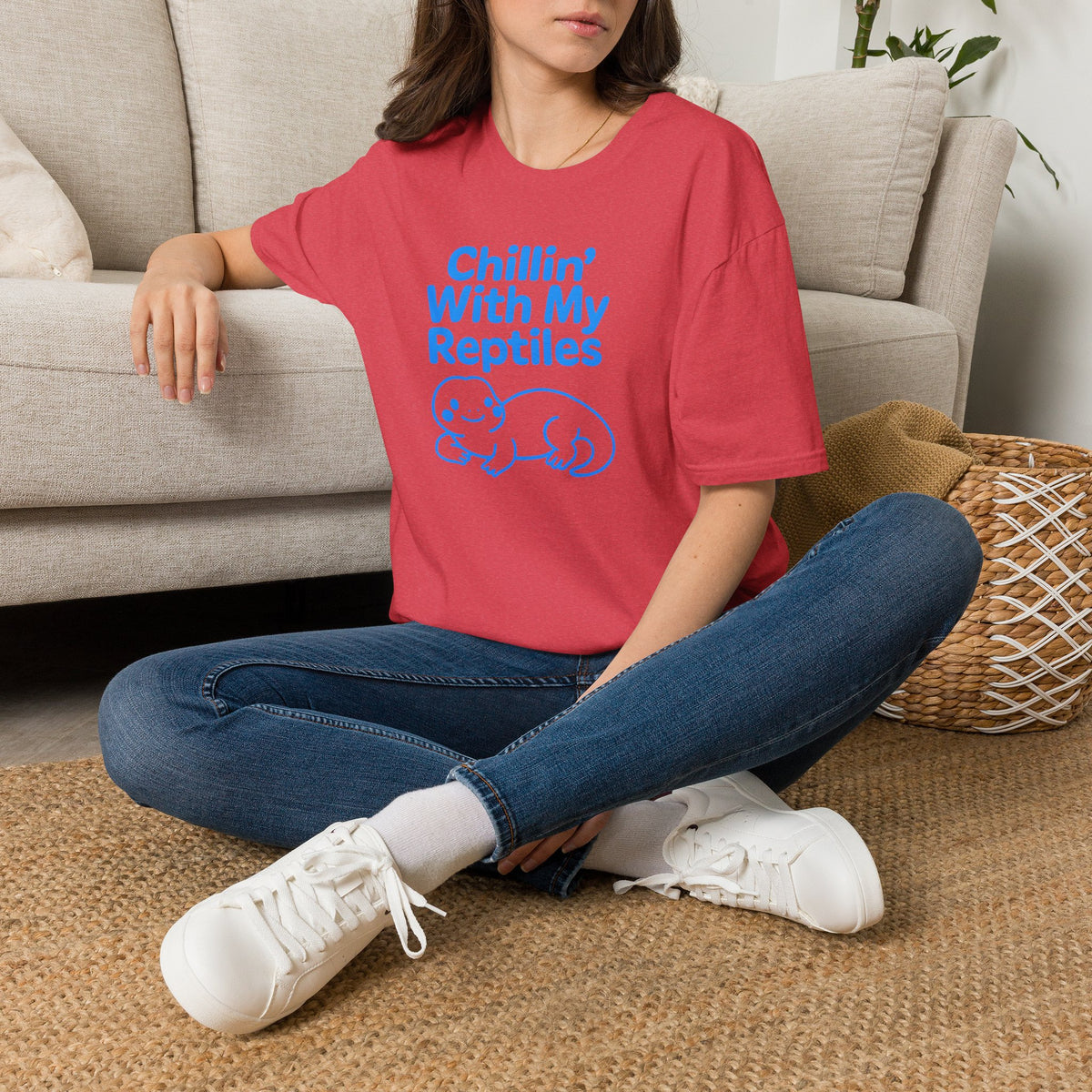 Chillin' With My Reptiles –  Supersoft Unisex T-Shirt