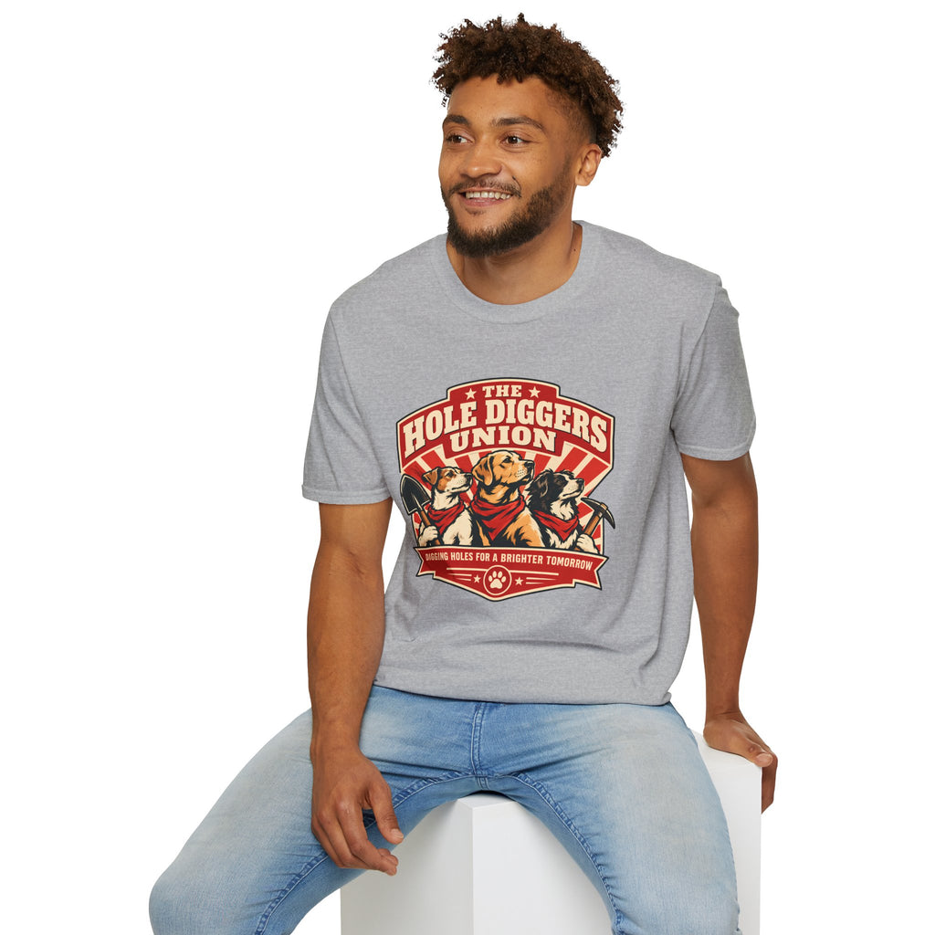 The Hole Diggers Union - Supersoft Unisex T-shirt
