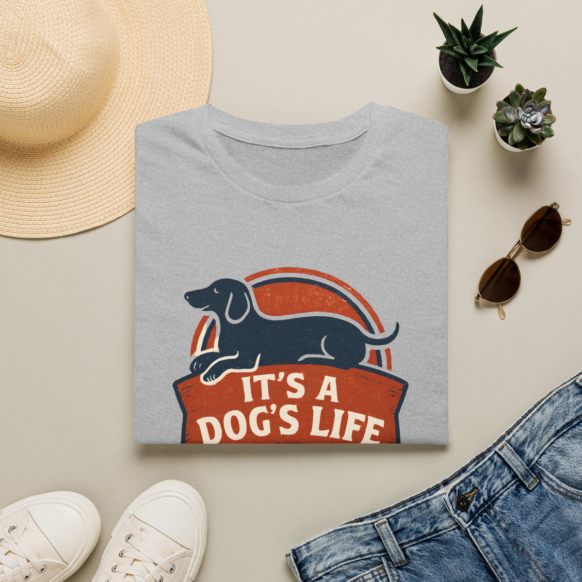 It's a Dog's Life –  Supersoft Unisex T-Shirt