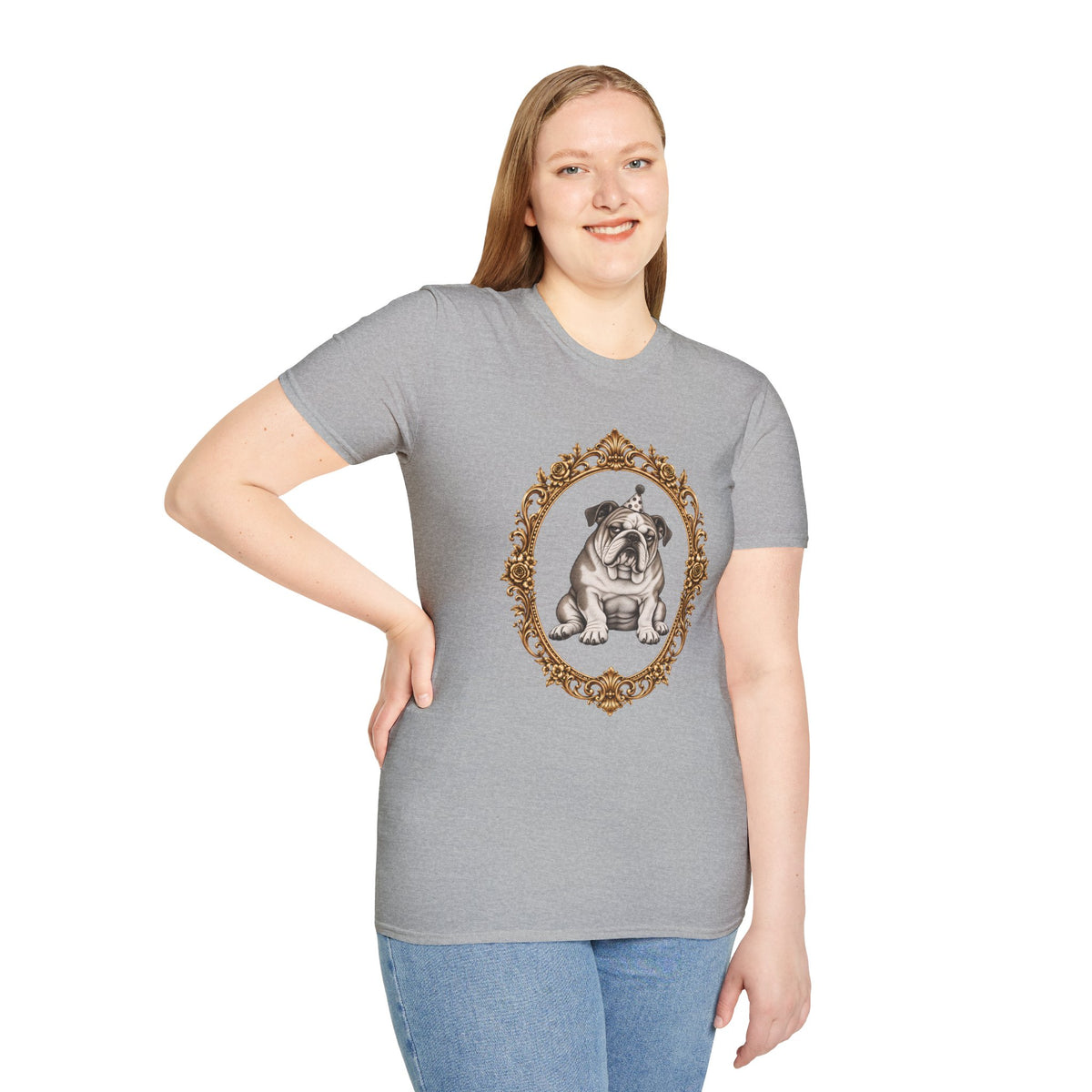 The Reluctant Party Animal – British Bulldog - Supersoft Unisex T-shirt
