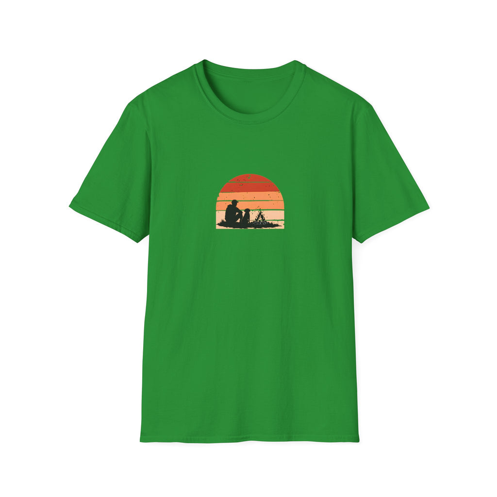 Campfire, Dog & Absolutely Nowhere Else to Be –  Supersoft Unisex T-Shirt